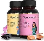 PCOS PCOD Ayurvedic Supplements For Women. Relief From For Delayed Irregular Periods & PCOS Symptoms. 44 Premium Herbs. 1 month, 2 Medicine Bottles, 240 Tablets, 240gm