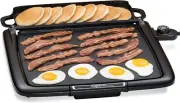 07023 XL Cool-Touch Electric Griddle and Warmer Plus