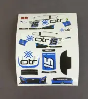 2023 Custom Todd Gilliland #15 Otr 1/64 Peel & Stick Decals