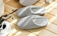 在飛比找Yahoo!奇摩拍賣優惠-棉拖鞋 簡約美感舒適好走室內暖暖 靜音拖鞋 無印風格 室內拖