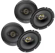 (2-Pairs) Pioneer TS-A1681F 320W RMS 6.5" 4-way Coaxial Speakers