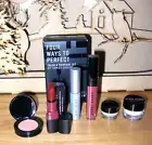 Bobbi Brown bronzing powder, lip gloss slow jam, lip color ruby, face & eye base