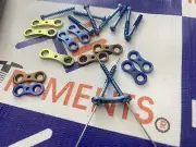 Eight-Plate with 4mm Cannulated Cancellous Screws (40 Pcs), Titanium grade 5
