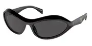 Prada PR A20SF Asian Fit 16K5S0 Men's Sunglasses Black Size 63