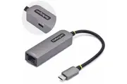 StarTech.com 2.5GbE USB-C to Ethernet Adapter, 100W PD Pass-Through, NBASE-T NIC, USB 3.0 Type-C 2.5/1G Multi Speed Network, USB 3.1 RJ45 - 2.5GbE to