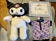 Build a Bear Kuromi Sanrio 2023 Hello Kitty LE Plush & with Sleeper