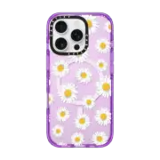 iPhone 16 Pro Impact Case MagSafe Compatible DAISIES
