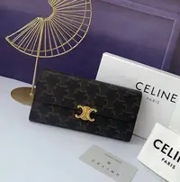 在飛比找Yahoo!奇摩拍賣優惠-新品上市~美國正品CELINE triomphe經典款 凱旋