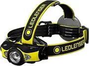 Ledlenser iH11R Professional Headlamp LED, Rechargeable with Battery, 1000 Lumens, Various Helmet Mounts, Focusable, Customizable via App, Lighting Time Up to 100 Hours, Red/Green/Blue Light
