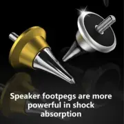Handcraft Speaker Spikes Isolation Feet for Improved Sound Claritys & Detail
