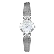 Retro Butterfly Mesh Watch for Women - 22mm Stainless Steel Strap
