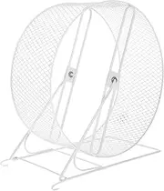 CLISPEED Silent Hamster Wheel for Active Pets Durable Exercise Plaything with Bracket for Squirrels Hedgehogs and More Keeps Pets Entertained Healthy