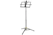 Hercules Three Section Music Sheet Stand Adjustable Folding Holder w Bag Black
