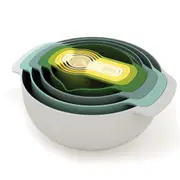 Joseph Joseph Nest 9 Plus Set Measuring Cups Spoons Bowl Set Opal