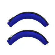 2-pack Headset Earmuff Covers for Edifier W820nb - Blue Headband