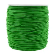 1.5mm Green Elastic Cord for Jewelry Making - 109 Yds Stretchy Cord Round Ela...