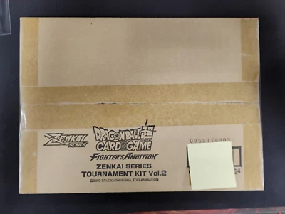 Dragon Ball FIGHTER's AMBITION ZENKAI Series Tournament Kit Vol 2 NEW Sealed