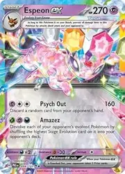 Pokemon - Espeon 034/131 – Prismatic Evolutions – Double Rare – Foil Single Card