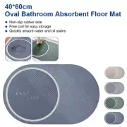 16*24" Non-slip Bath Carpet Water Absorbent Mat Floor Mat Quick Drying Bath Mat