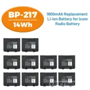 200PC BP-217 BP-217Li 1900mAh Li-ion Battery for ICOM IC-80AD 91A 91AD T90 T90A