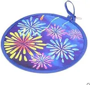 MXY Foldable Fan Japanese Style Summer Handheld Round Folding Fan Beautiful Pattern Festival Decor Wedding Birthdays Home Decoration