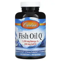在飛比找iHerb優惠-[iHerb] Carlson 魚油Q&輔酶Q10複合膳食膠