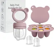 WeSweet Baby Fresh Food and Fruit Feeder | Breastmilk Popsicle Molds | Silico...