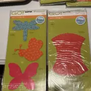Accuquilt GO! DIE 55036 Apple Core 6 1/4" AND CRITTERS 55030