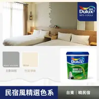 在飛比找PChome24h購物優惠-【Dulux得利塗料】A991 竹炭健康居除甲醛乳膠漆 民宿