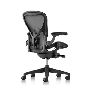 【Herman Miller】Aeron2.0 全功能 尼龍腳 石墨色 A SIZE DW扶手(功能最頂配☆ 經典再進化 二代人體工學椅)