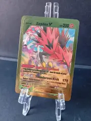 Orica Pokemon ZAPDOS - Golden Holo