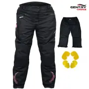 RIDERACT® Women Waterproof Motorcycle Pant Gallop Trouser Bikers Pant CE Armored