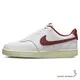 Nike 女鞋 休閒鞋 Court Vision Low 小AF1 白紅【運動世界】DH3158-106