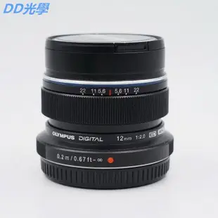 Olympus奧林巴斯12mm f2.0  M.ED廣角定焦鏡頭M43卡口有三陽12mm