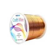 Craft Wire(16Gauge (1.3MM), Copper Tone), Colored and Soft Aluminum Wire 155Ft f