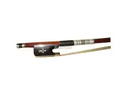 Full Size Viola Bow Pernambuco Wood, Fluer-de-lys Inlay, **Nice Design**