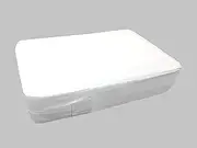 Incontinence Mattress Protector Fully Enclosed Zipped 6 Sided Protection 100% Waterproof Wipe Clean Anti Bed Bug Anti Bacterial (2ft 6in x 6ft 6in)