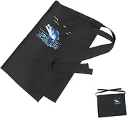 [Holibanna] Fabric Chef Apron Half Waist Kitchen Restaurant Waist Apron Serve for Waitress Bartender Men