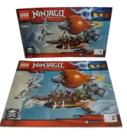 Lego 70603 NINJAGO Masters of Spinjitzu Manuals