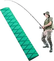 Shrink Wrap Tubing - Fishing Rod Heat Shrink Grip | Sourcing Mat, Heat Shrink Tubing | Anti Slip 1 Meter Pole Grip Tube Wrap with Easy Installation | Waterproof Wrap for Fishing Enthusiasts