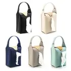 Hanging Tissue Cover Bag Car Tissue Box Paper Holder Toilet Tissue Storage Bag