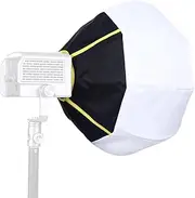 Lantern Softbox Soft Light Modifier, 12 Inch Softbox with Bowens Mount, Quick Release 270 Degree Omnidirectional Light Diffuser Modifier for COB LED Video Studio Light