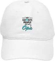 [CafePress] My Favorite People Call Me Opa Adjustable Baseball Cap
