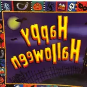 Vintage Happy Halloween Decoration Static Cling Window Decorations