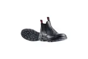 Redback Non Safety Elastic Side Work Boot UBBK - Black