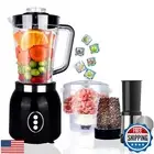4 in 1 Blender and Food Processor Combo for Kitchen,Blender for Shakes and Sm