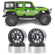 1/10 RC Crawler Metal 1.9" Beadlock Wheels Rims for SCX10 RC4WD D90 TRX4 CC01