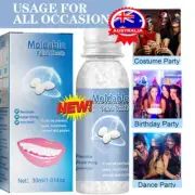 Tooth Repair Granules Temporary Tooth Repair Kit Fitting Beads Reusable AU DY