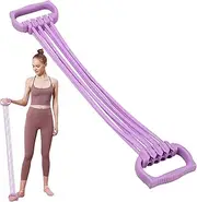 Lmyit Stretch Bands for Exercise - Arm Training Bands with Handle - Non-Slip Adjustable Stretching Equipment, Lightweight Gym Accessories for Home Gym Pilates Yoga