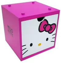 在飛比找樂天市場購物網優惠-【震撼精品百貨】Hello Kitty 凱蒂貓 彩色積木盒 